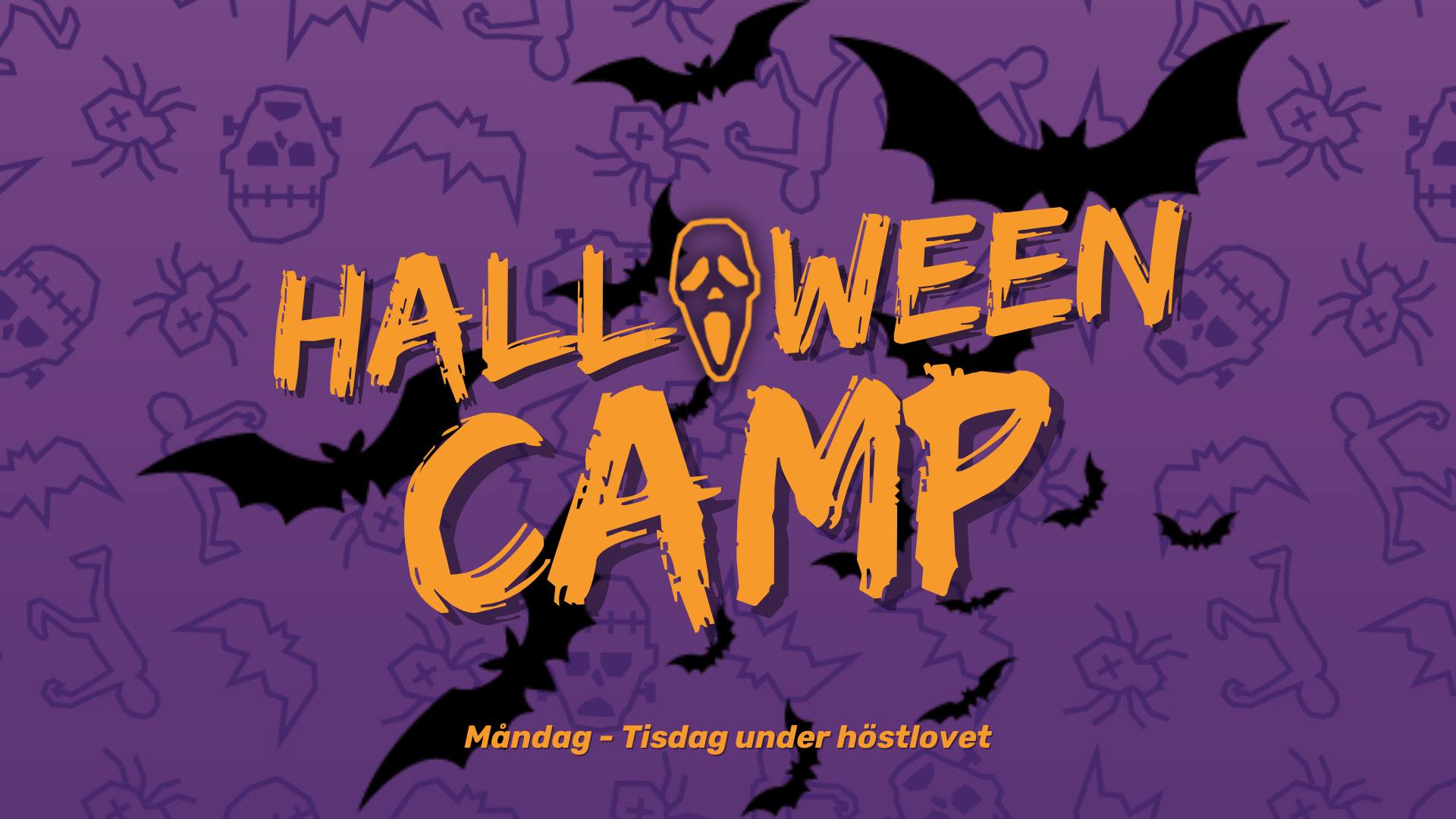 Halloween Camp Höstlov Hop N Pop 2024